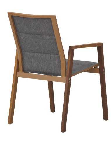 Sillón - Estructura en teca - cm 57 x 48 x 88 h