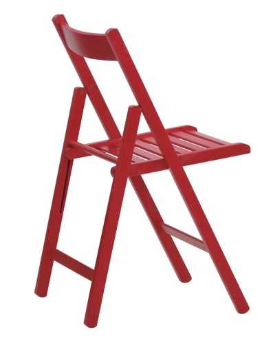 Silla - Marco de madera de haya plegable - cm...