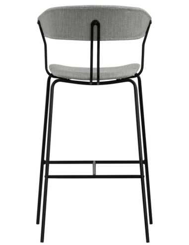Stool - Painted metal - Fabric - cm 41 x 43 x...