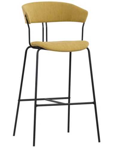 Stool - Painted metal - Fabric - cm 41 x 43 x...