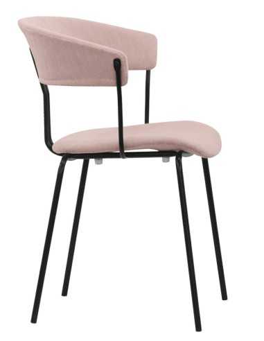 Sedia - Metallo verniciato - Tessuto - cm 41 x...