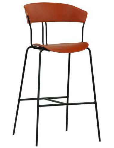 Taburetes - Metal pintado - Polipropileno - cm...