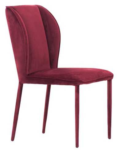 Silla - Metal - Acolchado - cubierta de...