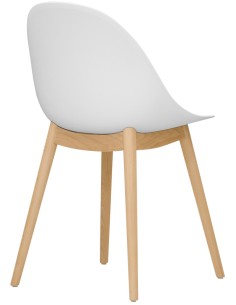 Silla - Madera de haya - Concha de polipropileno - cm 44... 2