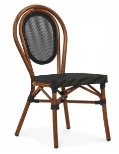 Chair - Painted aluminium - Textile fabric - cm 39 x 42 x...