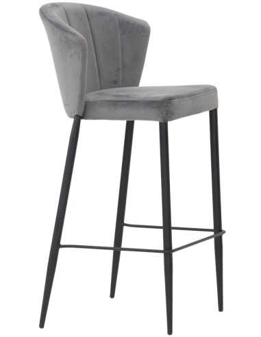 Taburete - Metal pintado - Revestimiento de...