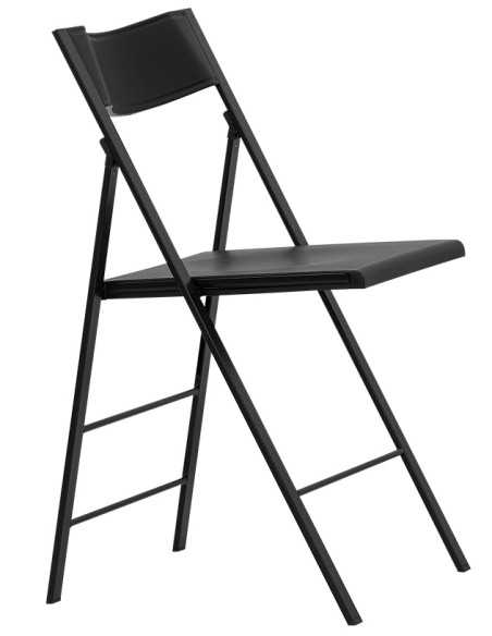 Silla plegable - Metal pintado - cm 38 x 38 x 76 h