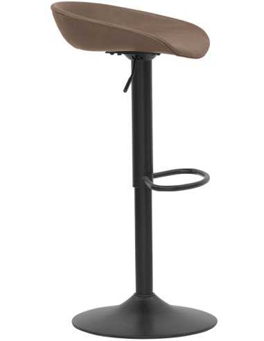 Stool - Painted metal - Padded seat - cm 40 x...