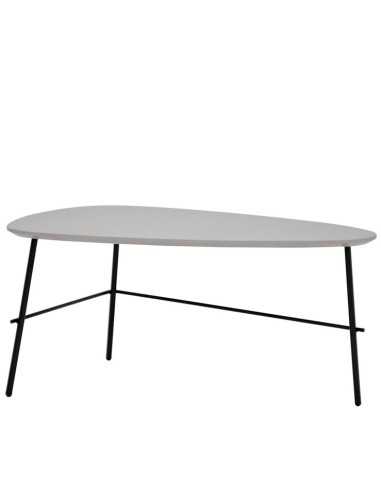 Table - Painted metal - Painted MDF top - cm...