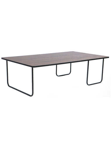 Table - Painted metal - MDF top - cm 140 x 80 x...