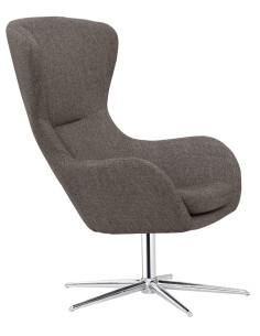 Silla - Chrome metal - Acolchado cubierto de tela - cm 60...