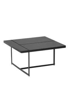 Table - Painted metal - Laminated top - cm 60 x 60 x 33 h 2