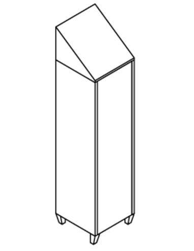 Armadio portascope - Divisorio interno -...