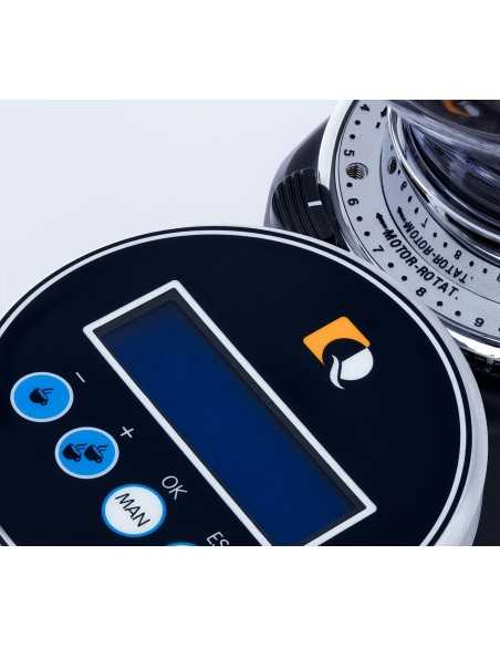 Electronic coffee grinder with bell 1200 gr for 1.5 kg day