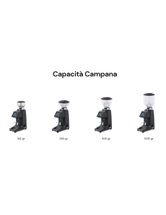 Molinillo de café Touch plus con campana 1200 gr para 3,5 kg al día 2