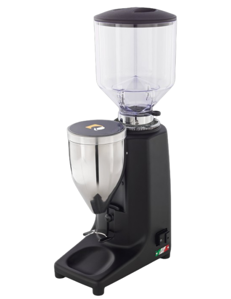 Timed coffee grinder with bell 1200 gr for 3.5 kg per day Timed coffee grinder with bell 1200 gr for 3.5 kg per day