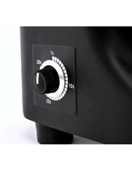 Timed coffee grinder with bell 1200 gr for 3.5 kg per day