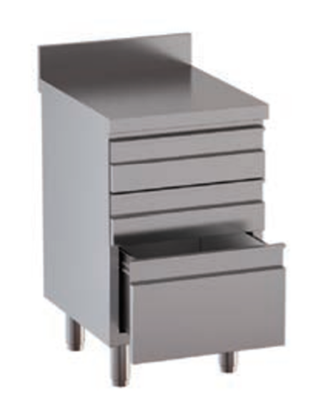 Boxer - N.2 drawers - Alzatina - Depth 60 - cm 50 x 60 x 85