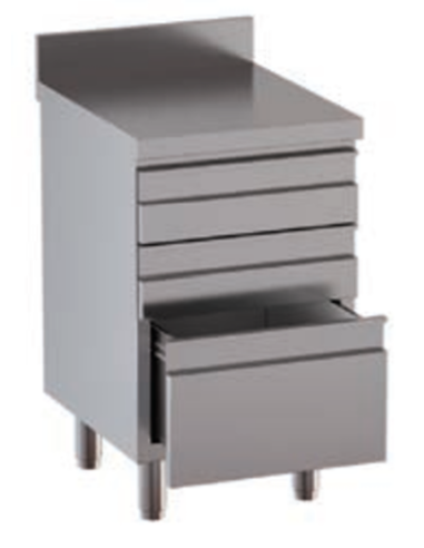 Cassettiera - Alzatina - N. 2 drawers - N.1...