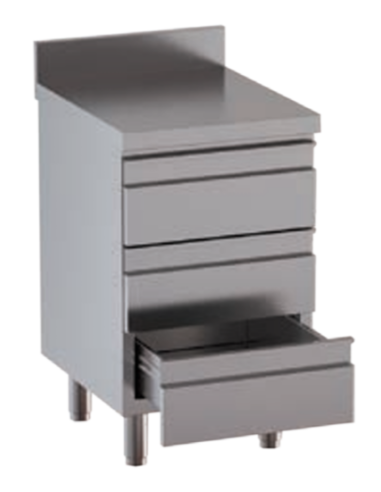 Cassettiera - Alzatina - N.3 drawers - Depth 60...