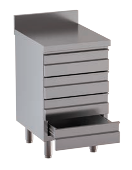 Cassettiera - Alzatina - N.4 drawers - 70 depth - cm 50 x 70 x 85