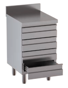 Cassettiera - Alzatina - N.4 drawers - 70 depth - cm 50 x...