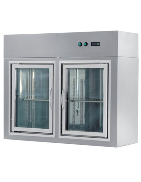 Pensile refrigerato - N.2 ante a battente - cm 110 x 40 x 90 h