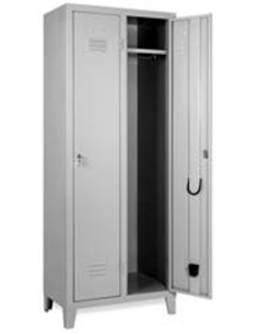 Armadio spogliatoio - Struttura monoblocco - N.2 vani -...