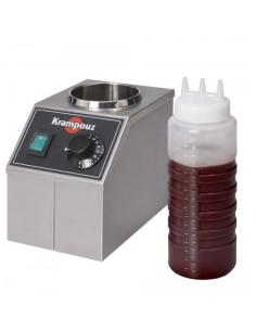 Chocolate warmer - N. 1 bottle with 3 spouts - cm 22 x 15... 2