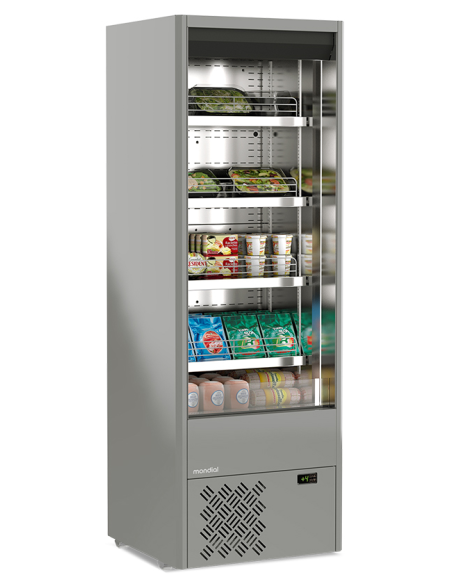 Refrigerated wall unit ideal for dairy products, cold cuts, vegetables - Temperature 0° + 4°C - Cm 68.5 x 64 x 198.1 h