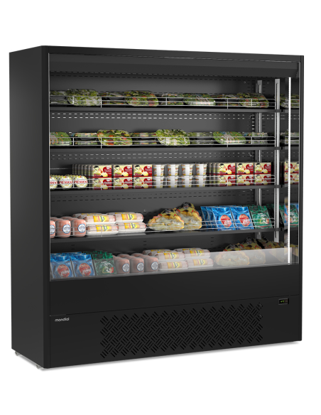 Refrigerated wall unit ideal for dairy products, cold cuts, vegetables - Temperature 0° + 4°C - Cm 188.5 x 64 x 198.1 h