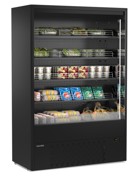 Armario mural refrigerado ideal para productos lácteos, embutidos, verduras - Temperatura 0° + 4°C - Cm 133.5 x 64 x 198.1 h