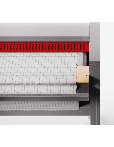 Roller Grinder - Length cm 140 - Ø cm 25 -  cm 161 x 39.5 x 107 h
