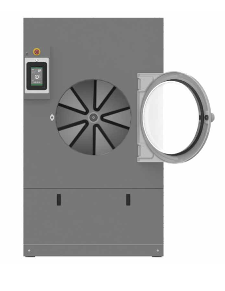 Secadora rotatoria - Capacidad 32 kg ÷ 40 ÷ 44 - Trifasico - cm 114 x 159 x 195 h