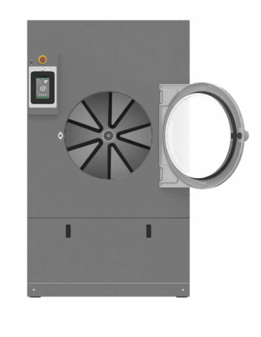 Essiccatoio rotativo - Capacità kg 40 ÷ 50 ÷ 55...