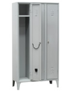 Armadio spogliatoio - N. 3 ante - cm 105 X 50 X 180h