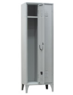 Dressing room cabinet with 2 doors - Sheet steel frame -...