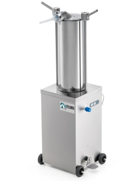 Vertical hydraulic sausage stuffer 15 liters - Single phase Vertical hydraulic sausage stuffer 15 liters - Single phase