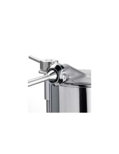 Vertical hydraulic sausage stuffer 15 liters - Single phase