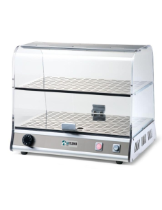 Neutral plexiglass showcase with 2 shelf - Cm 50 2