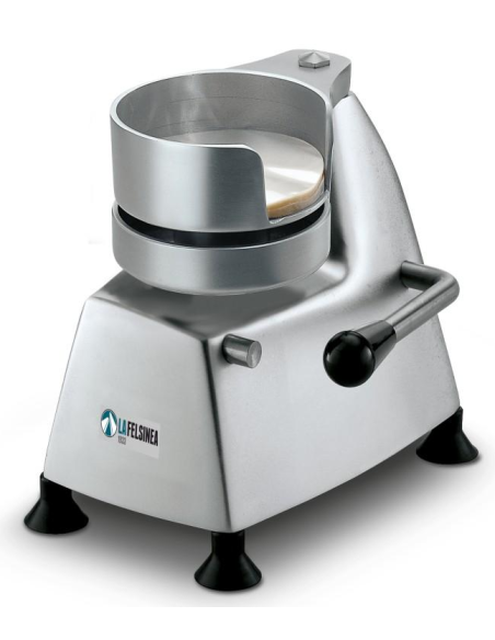 Hamburgatrice manuale con stampo 10 cm - Vaschetta porta pellicole