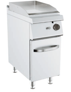 Fry top gas - smooth plate - Dimensions cm 40 x 73 x 90 h 2