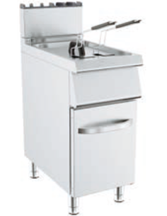 Gas fryer - Capacity 15 lt - cm 40 x 73 x 90 h