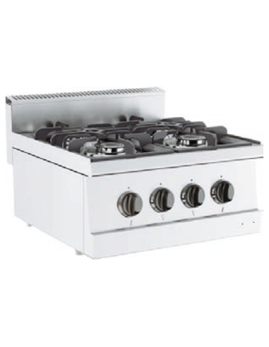 Gas cooker - From the counter - N.4 fires - cm...
