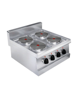 Cucina elettrica - Da banco - N.4 fuochi - cm 60 x 60 x 30 h