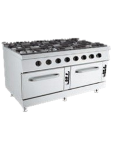 Cocina de gas - N.2 hornos de gas - N.8 incendios - cm... 2