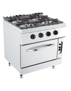 Cucina a gas -  N.4 fuochi - Forno a gas - cm 80 x 73 x 90 h 2
