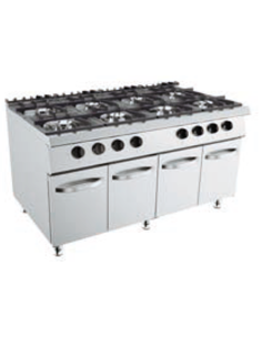Gas cooker - Vans with doors - N.8 fires - cm 160 x 73 x... 2