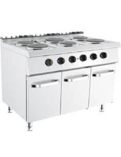 Cocina eléctrica - Ve con puertas..- N.6 incendios - cm...