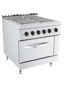 Cucina elettrica - Forno elettrico - N.4 fuochi - cm 80 x... 2